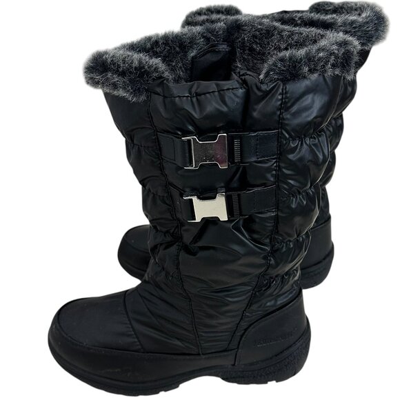 10-239 Black Weatherproof Women's Boots Size 7 - Picture 8 of 11